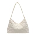 Miniatyrbillede 1 af 10: Skuldertasker Quiltet mulepose BEIGE beige