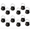 Miniatyrbillede 1 af 10: 6/12 STK Halloween slikkrukke Witch Pot 2-12 STK 2-12 STK 2-12PCS