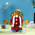 Pikkukuva 1 / 9: 2 kpl Band Dwarf Doll Decoration Instrument Dwarf Decoration B B B B