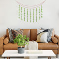 Pikkukuva 3 / 10: 1 kpl Boho Bedroom Decor Plant Decor Huoneen seinäkoristeet Green 1 Pcs-1 Pcs