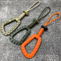 Miniatyrbillede 5 af 10: Fastgør quickdraw sjækle karabinhage Clip SORT REFLECTIVE Black Reflective-Reflective