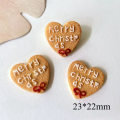 Miniatyrbilde 6 av 10: 20stk/sett Christmas Series Resin Figur Håndverk HJERTE HJERTE Heart