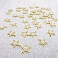 Miniatyrbillede 5 af 5: 20 stk Shell Fem-takkede Star Charms belagte stjerneform vedhæng