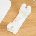 Miniatyrbild 10 av 10: 4ST Sladdvindare Organizer Spoleupprullare VIT White