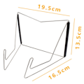 Miniatyrbillede 2 af 10: Desktop Music Stand Musician Helper SORT Black