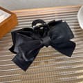 Hårklämma Bow Grab Clip SVART black