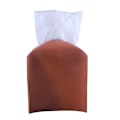 Miniatyrbillede 1 af 10: PU Læder Tissue Box BRUN brown