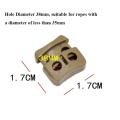 Miniatyrbilde 2 av 9: 4stk Fjærsnor Låser Toggle Stopper SORT Black