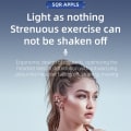 Pikkukuva 8 / 10: Langattomat korvapidikkeet Bone Conduction -kuulokkeet MUSTA Black