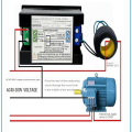 Miniatyrbillede 6 af 9: Elektrisk energimonitor AC Voltmeter Amperemeter 6-i-1 multimeter