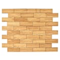 Pikkukuva 4 / 10: 24/48 KPL Nukkekodin Lattialaatat Puulattia KUUSIkulmainen-24 KPL hexagonal-24pcs
