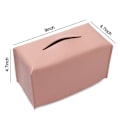 Miniatyrbillede 3 af 10: 2 Stk Læder Kleenex Covers SORT black