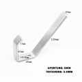 Miniatyrbillede 2 af 9: Hjelmstativ Hatteholder SORT Black