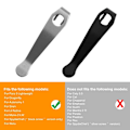 Miniatyrbillede 3 af 7: Pocket Clip Alloy Folde Cutter SORT SORT Black