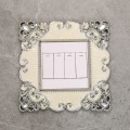 Miniatyrbilde 6 av 10: Enkel lysbryter deksel Sokkel Surround Frame 06 06 06