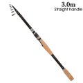 Pikkukuva 1 / 10: Teleskooppinen kalastusvapa Stream käsitanko 3.0MSSUORA KÄHDE 3.0mstraight handle