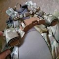 Pikkukuva 10 / 10: 2kpl/pakkaus Tactical Molle Ties Johdinsiteet HARMAA 16cm Grey 16cm