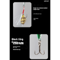Miniatyrbild 4 av 9: Fjäder Metall Fiskedrag Floating Minnow Baits RED 25G 25G red 25g-25g