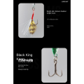 Miniatyrbilde 4 av 9: Feather Metal Fishing Lures Floating Minnow Baits GRØNN 10G 10G green 10g-10g