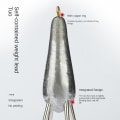Miniatyrbilde 8 av 10: 1/2 STK Bly Sinker Vekt Fiskekrok Fiske Diskant kroker 1pc4Hook-70g