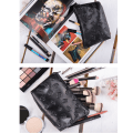 Miniatyrbilde 8 av 8: Skull Makeup Bag Reise Kosmetisk Bag Makeup Bag black