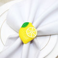 Miniatyrbild 7 av 10: Frukt Servettringar Servetthållare CITRON CITRON Lemon