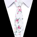 Miniatyrbilde 2 av 10: 6 cm bomullsslips Cravat 3 3 3