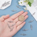 Miniatyrbillede 3 af 5: 20 stk Dolk Form Charm Antik Pendant Charm Dingle