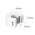 Pikkukuva 2 / 10: 2 kpl luudan pidike Seinäkiinnitys luudateline Moppipidike White 2 Pcs-2 Pcs