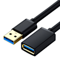Miniatyrbillede 1 af 10: 2 STK USB Datakabel Forlænger Datakabel GOLD 2M Gold 2M
