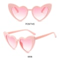 Miniatyrbilde 4 av 10: 6 STK Hjerteformede Solbriller Love Heart Solbriller 6 STK - HVIT 6Pcs - White