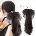 Pikkukuva 10 / 10: Hiuskynsipidikkeet Barrette-hiusneula TUMMANRUSKEA 2 2 dark brown 2-2