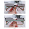 Miniatyrbilde 5 av 10: Overdimensjonerte solbriller Firkantede solbriller C5 C5 C5