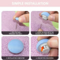 Pikkukuva 6 / 6: 16 kpl Quilt Fixing Clips Mushroom Pyöreä kiinnitysklipsit Vuodevaatteet