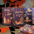 Miniatyrbillede 3 af 9: Halloween papirpose Cookie Candy Bag STYLE 3 STYLE 3 Style 3