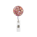 Miniatyrbillede 2 af 6: 3 Stk Nøglering Badge Holder Badge Reel
