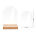 Miniatyrbillede 1 af 10: 2 stk. bordnummerskilt klare displayskilte SSTYLE 4 STIL 4 SStyle 4