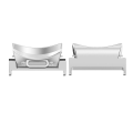 Miniatyrbillede 1 af 9: 2 Stk Rem Adapter Urrem Connector SØLV 22MM silver 22mm