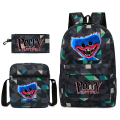 Miniatyrbilde 11 av 11: Poppy Playtime 3D Ryggsekk/Blyantveske/Messenger Bag black