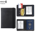 Miniatyrbild 8 av 8: RFID Passport Cover Passport Clip RÖD red