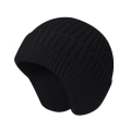 Miniatyrbillede 1 af 10: Vinterhat Varm Beanie SORT SORT Black