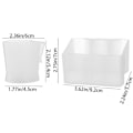 Miniatyrbild 4 av 10: Väggmonterad kylarrangör Flyttbar kryddflaskställ Square 1-pack