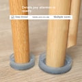 Miniatyrbillede 5 af 10: Sengemøbler Risers Anti Vibration Pads GRÅ 45MMSQUARE SQUARE Grey 45mmSquare-Square