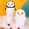 Miniatyrbillede 6 af 10: Desktop skraldespand Penguin skraldespand SORT Black