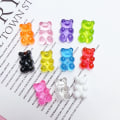 Miniatyrbild 3 av 10: 50st Bear Craft Smycken Tillbehör VIT white