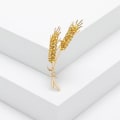 Miniatyrbilde 5 av 8: 2stk Brosjer Wheat Lapel Pins BLÅ Blue