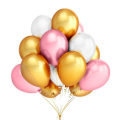 Miniatyrbillede 4 af 10: 30 stk Latex Ballon Oppustelig Dekor Ballon SORT SLIVER SORT Black Sliver