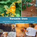 Miniatyrbillede 9 af 10: Tiny Fish Tank Net Aquarium Reje Net LILLE CIRKEL LILLE CIRKEL small circle