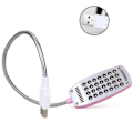 Miniatyrbillede 5 af 8: Læselampe Led Usb Bog Lys BLÅ blue