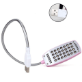 Miniatyrbillede 5 af 8: Læselampe Led Usb Boglys SORT black